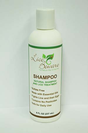 All-Natural Treatment Shampoo — Lice Beware