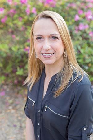 Shelly Klimas, founder of Lice Beware, in the clinic
